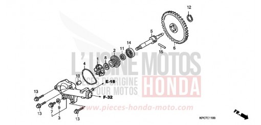 POMPE A EAU XL125VB de 2011